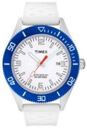 Timex Herreklokke T2N535 Hvit/Gummi Ø44 mm