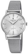 Festina Dameklokke F20258-1 Sølvfarget/Stål Ø29 mm