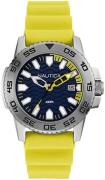 Nautica Herreklokke NAI12530G Nsr Blå/Gummi Ø42 mm