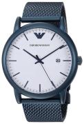 Emporio Armani Herreklokke AR11025 Dress Hvit/Stål Ø46 mm