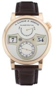 A. Lange & Söhne Herreklokke 140.032 Saxonia Sølvfarget/Lær