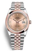 Rolex Herreklokke 126201-0027 Datejust 36 Champagnefarget/Stål Ø36