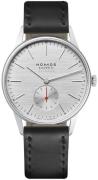 Nomos Glashütte N-342 Orion Sølvfarget/Lær Ø38.5 mm