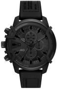 Diesel Herreklokke DZ4556 Griffed Sort/Gummi Ø48 mm