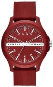 Armani Exchange Herreklokke AX2422 Hampton Rød/Gummi Ø46 mm