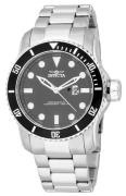 Invicta Herreklokke 15075 Pro Diver Sort/Stål Ø48.8 mm