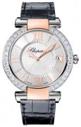 Chopard Dameklokke 388531-6006 Imperiale Sølvfarget/Lær Ø40 mm