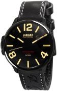 U-Boat Herreklokke 8108 Capsoil Sort/Lær Ø45 mm