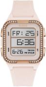 Guess Dameklokke GW0224L3 LCD/Gummi