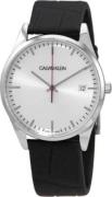 Calvin Klein Herreklokke K4N211C6 Time Sølvfarget/Lær Ø40 mm