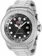 Invicta Herreklokke 37217 Reserve Sort/Stål Ø52 mm