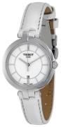 Tissot Dameklokke T094.210.16.011.00 T-Lady Flamingo Hvit/Lær Ø26 mm