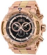 Invicta Herreklokke 37035 Bolt Sort/Gulltonet stål Ø60 mm