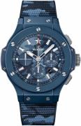 Hublot Herreklokke 301.EX.5110.RX.HNA21 Big Bang 44Mm Blå/Gummi Ø44