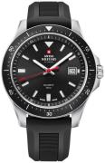 Swiss Military Herreklokke SM34082.07 Chrono Sort/Gummi Ø42 mm