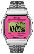 Timex Dameklokke TW2P65000 LCD/Stål