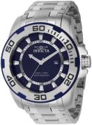 Invicta Herreklokke 39108 Pro Diver Blå/Stål Ø50 mm