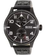 Hugo Boss Herreklokke 1513083 Sport Sort/Lær Ø45 mm