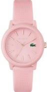 Lacoste 12.12 Dameklokke 2001213 Rosa/Plast Ø36 mm