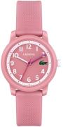 Lacoste 12.12 Dameklokke 2030040 Rosa/Gummi Ø33 mm