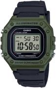 Casio Herreklokke W-218H-3AVEF Collection LCD/Resinplast