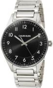 Calvin Klein Herreklokke KBH21141 Sort/Stål Ø40 mm