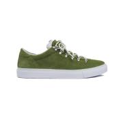 Marostica Low Tendril Green Suede Sneakers