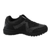 Svarte Polyester Runner Jasmines Sneakers Sko - Autentiske Plein Sport...