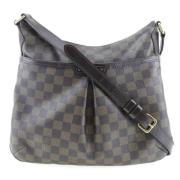 Pre-owned Brunt lerret Louis Vuitton Bloomsbury