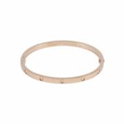 Pre-owned Rosa Rose Gull Cartier armbånd