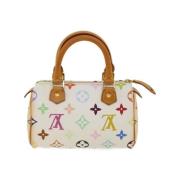 Pre-owned Flerfarget lerret Louis Vuitton Speedy