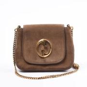 Pre-owned Brun skinn Gucci Crossbody veske