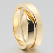 Pre-owned Gull Gul Gull Cartier Ring