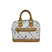 Pre-owned Flerfarget lerret Louis Vuitton Alma