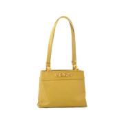Pre-owned Gul Leather Versace Tote