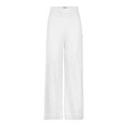 Molly Linen Pants - White