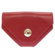Pre-owned Rødt stoff Hermes lommebok