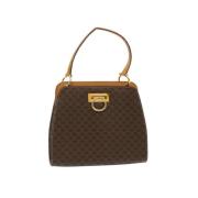 Pre-owned Brunt skinn Celine veske