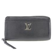 Pre-owned Svart skinn Louis Vuitton lommebok