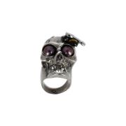 Pre-owned Sølv Metal Alexander McQueen Ring