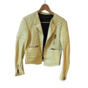 Pre-owned Gul skinn Balenciaga jakke