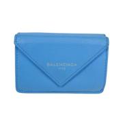Pre-owned Blå skinn Balenciaga lommebok