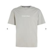 Lys Grå Calvin Klein Europe T-Skjorte