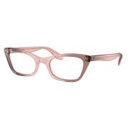 Gjennomsiktige rosa solbriller for motebevisste kvinner