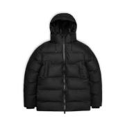 Vanntett Svart Puffer Parka