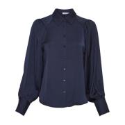 Elegant Maluca Skjorte - Navy Blazer