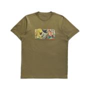 Samurai Tiger Kamp T-skjorte