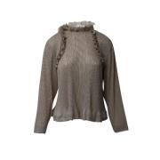 Pre-owned Beige Polyester Chloé Topp