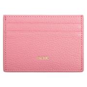 Leather Card Holder Pale Pink
