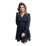 Sort Golightly Lace Dress Kjoler